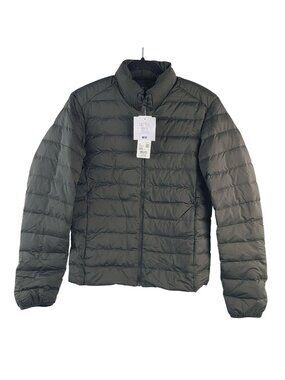 NEW Uniqlo Ultra Light Down Olive Jacket Sz XXS Nylon Down Lightweight Puffer